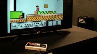 Super Mario on the NES