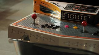 Classic Arcade Game Control Panel