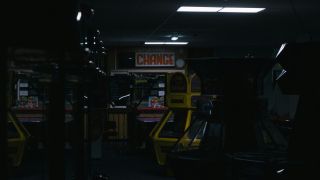 Turned off Arcade Machines