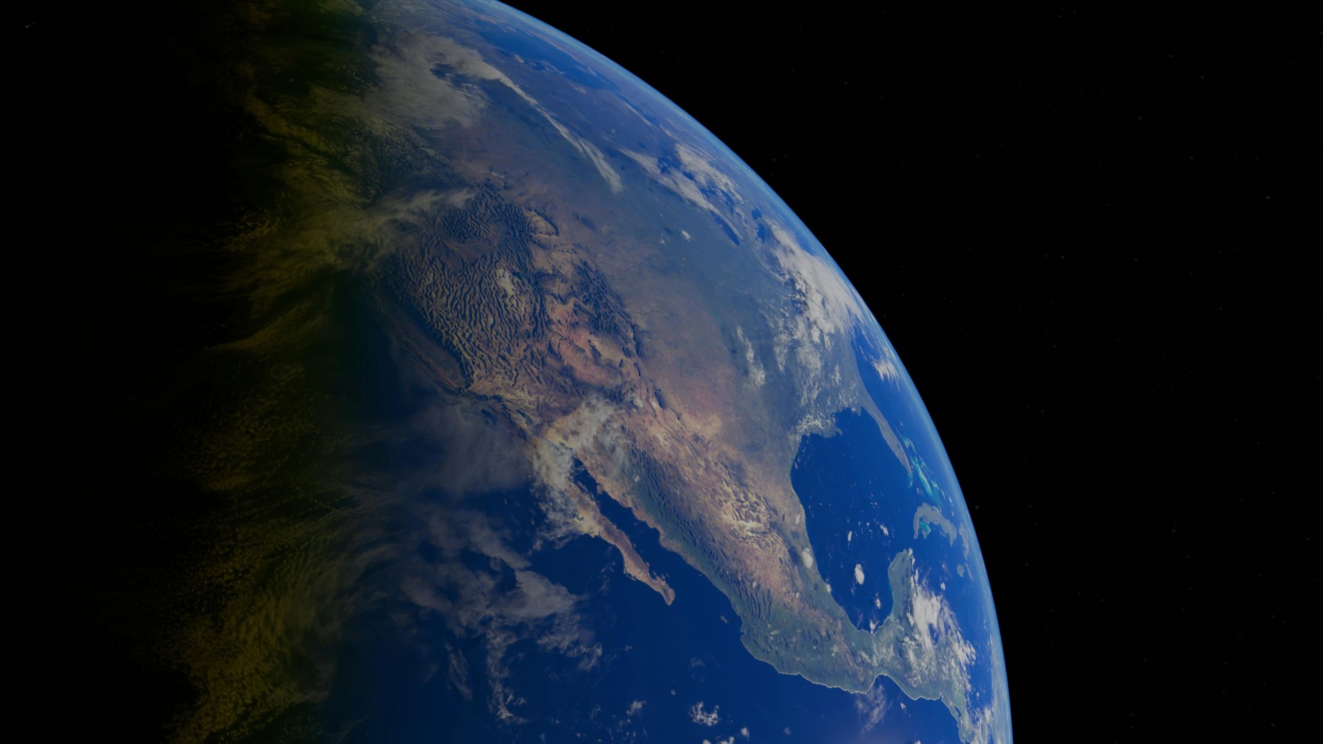 North America from Space