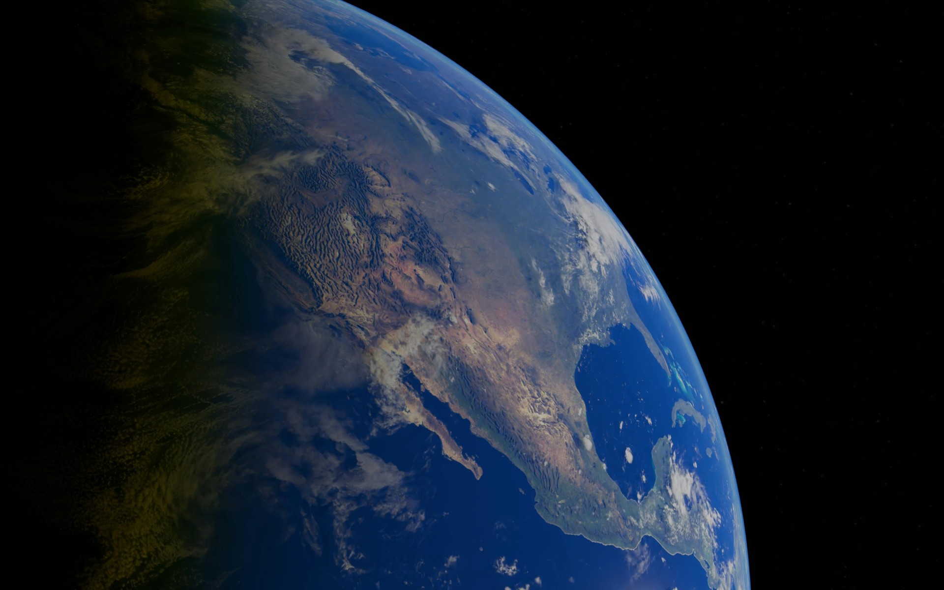 North America from Space