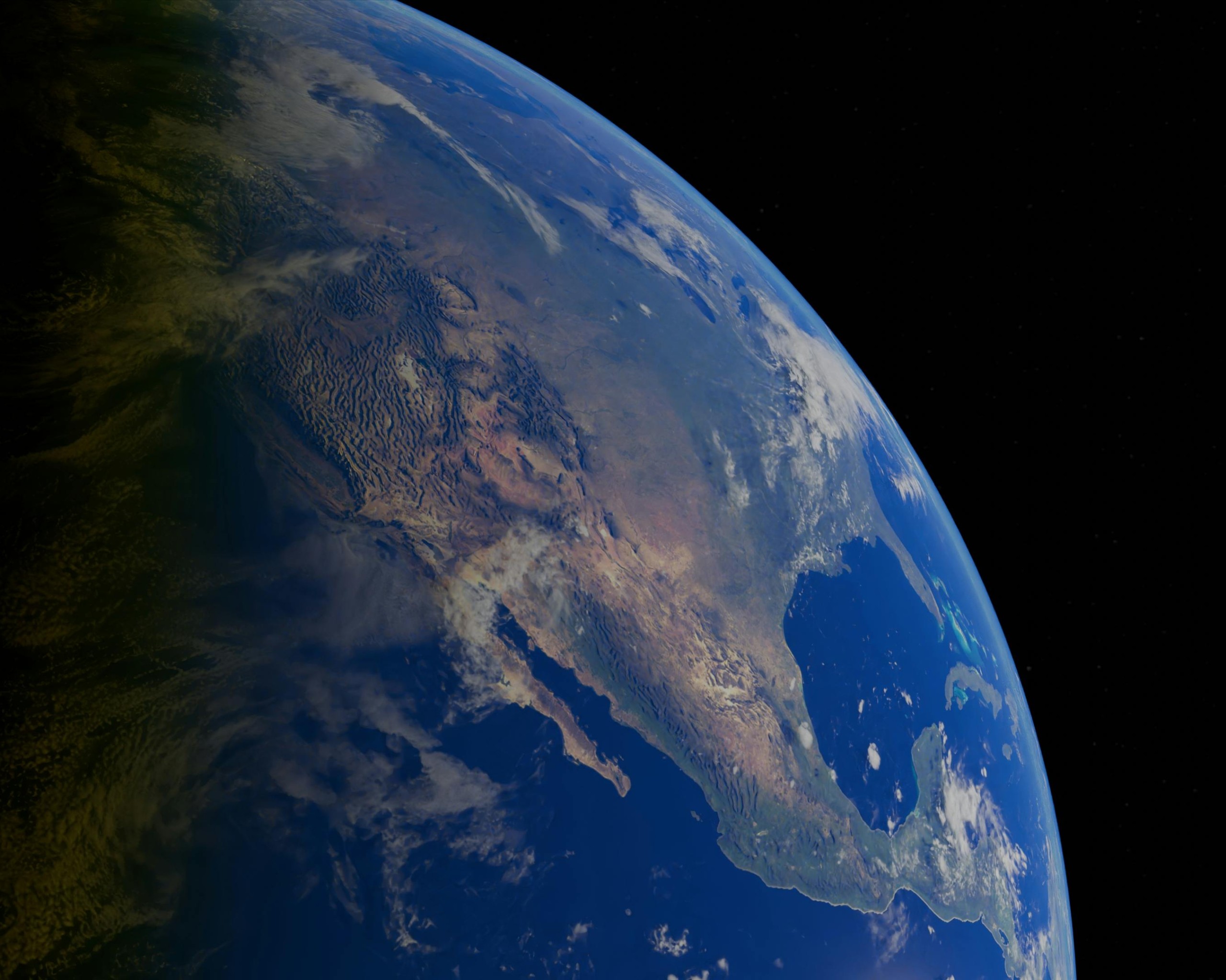 North America from Space