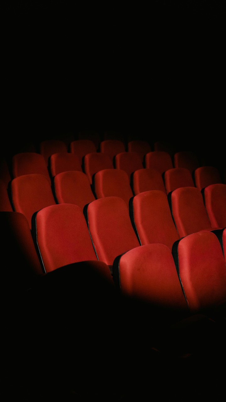 Red Seats in Movie Theater