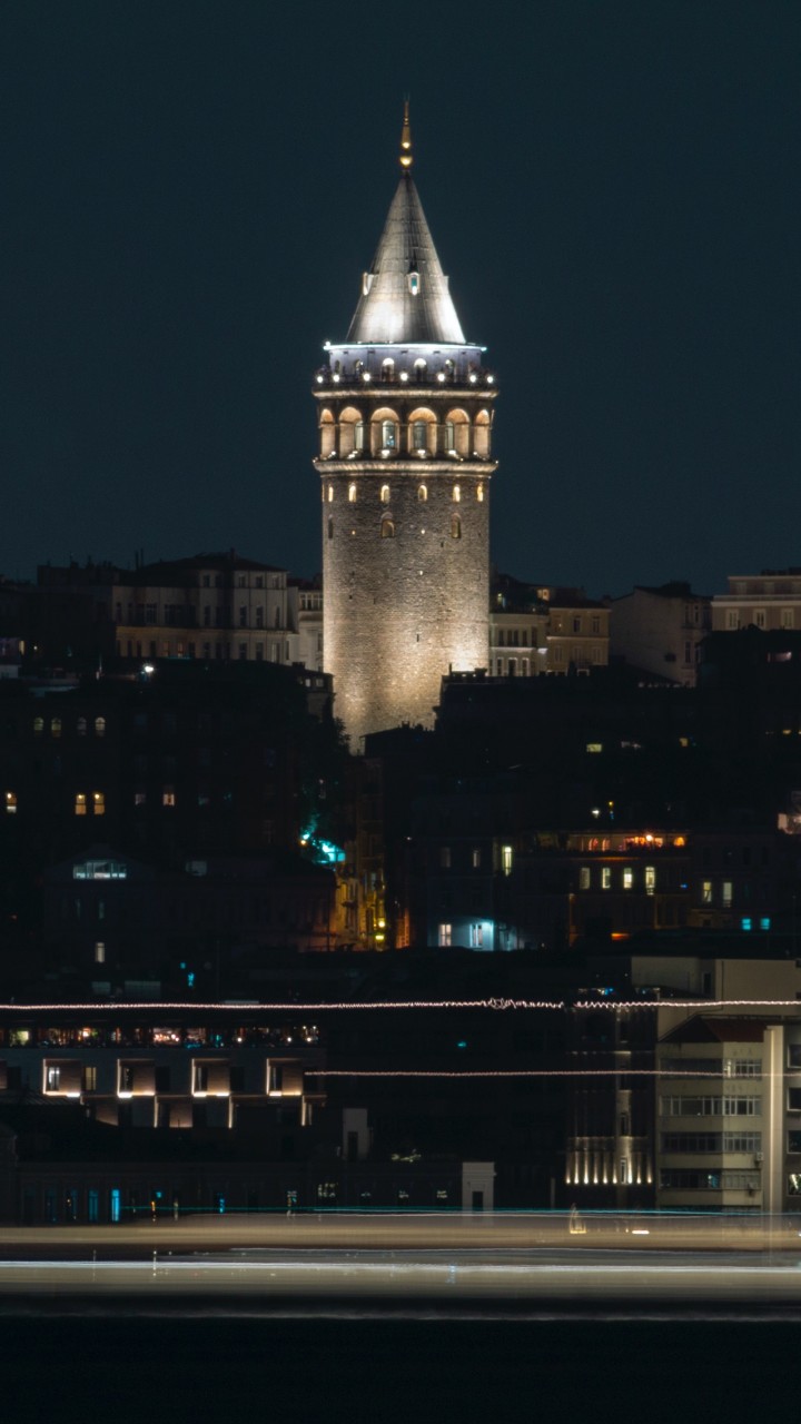 Building during Night Time