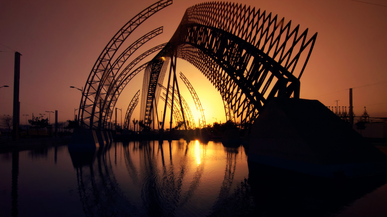 Silhouette of Structure