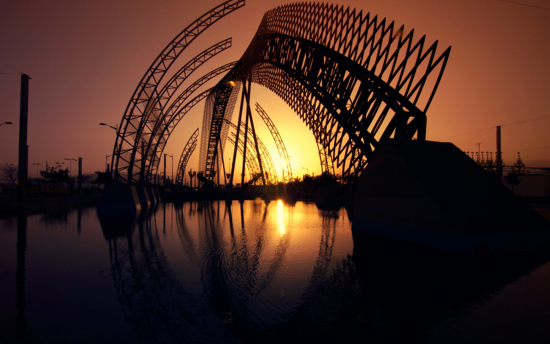 Silhouette of Structure