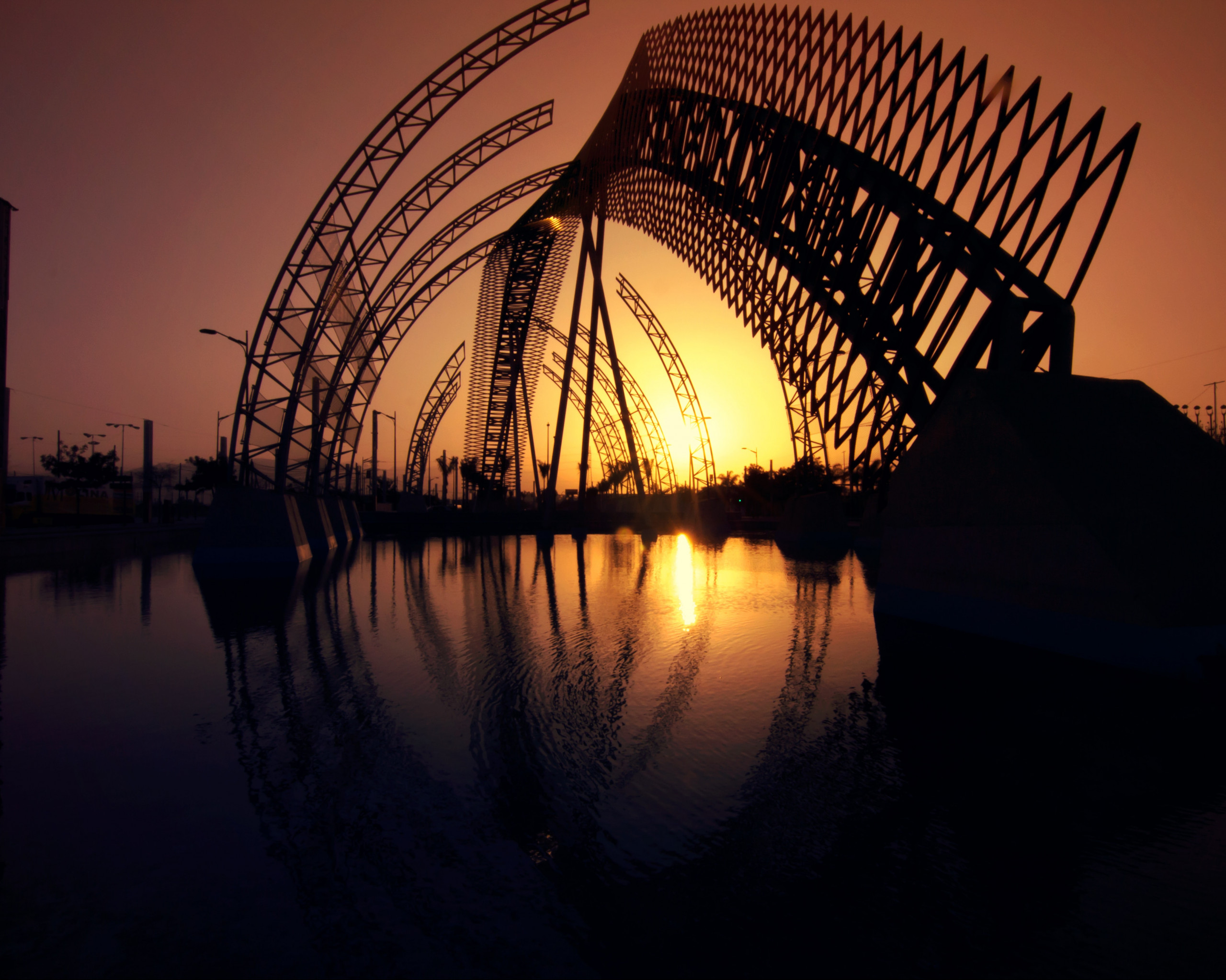 Silhouette of Structure