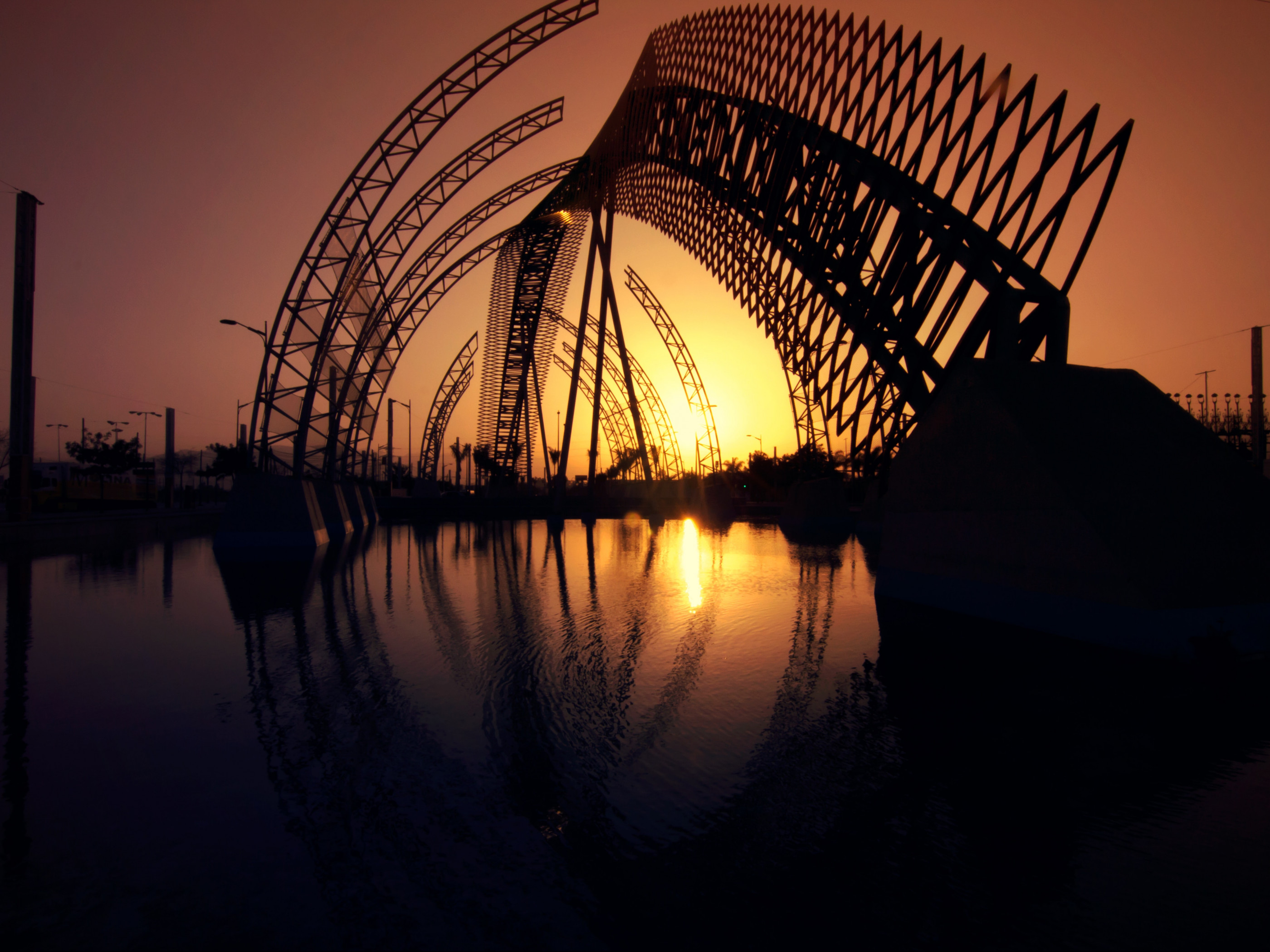 Silhouette of Structure