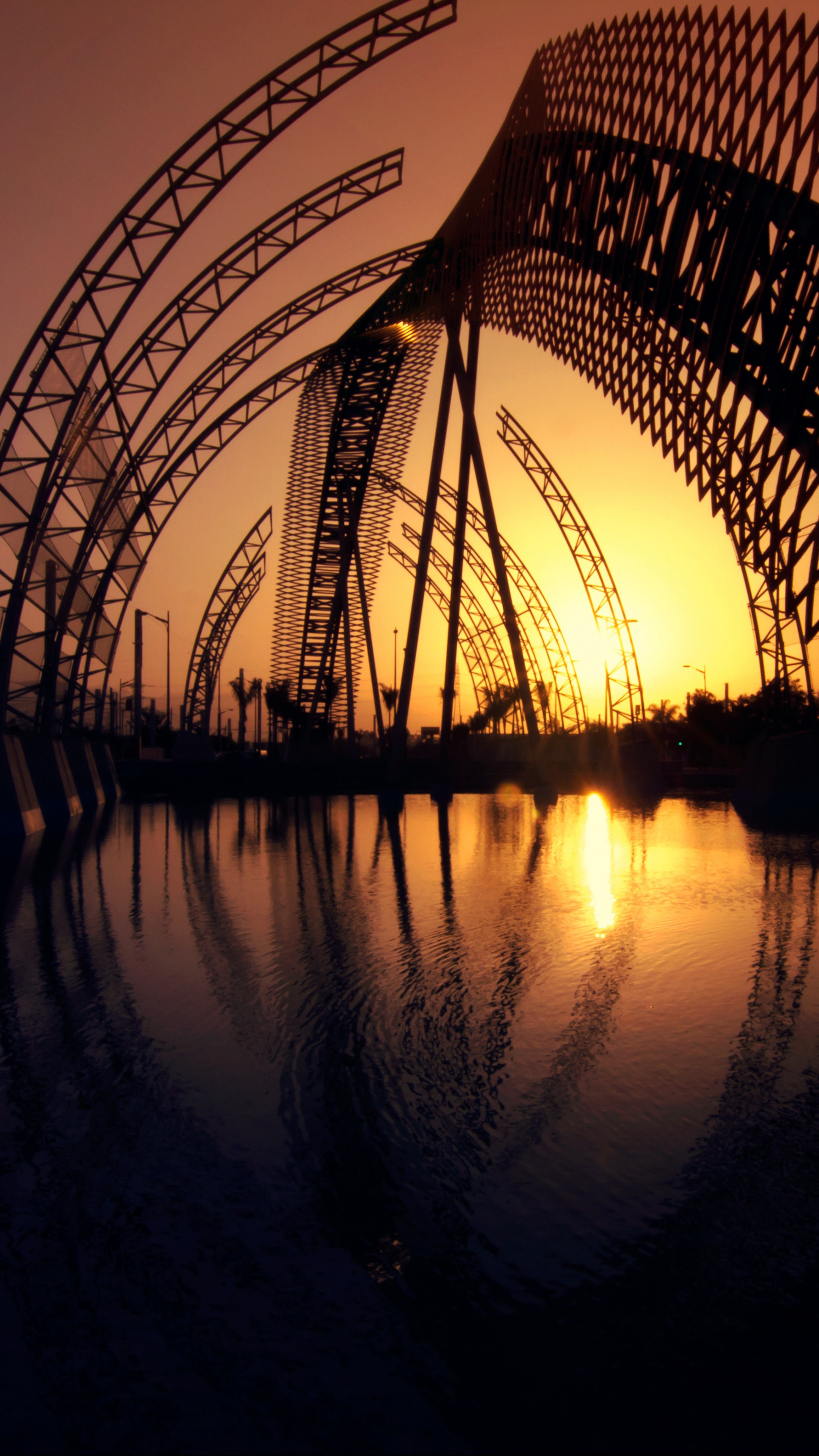 Silhouette of Structure