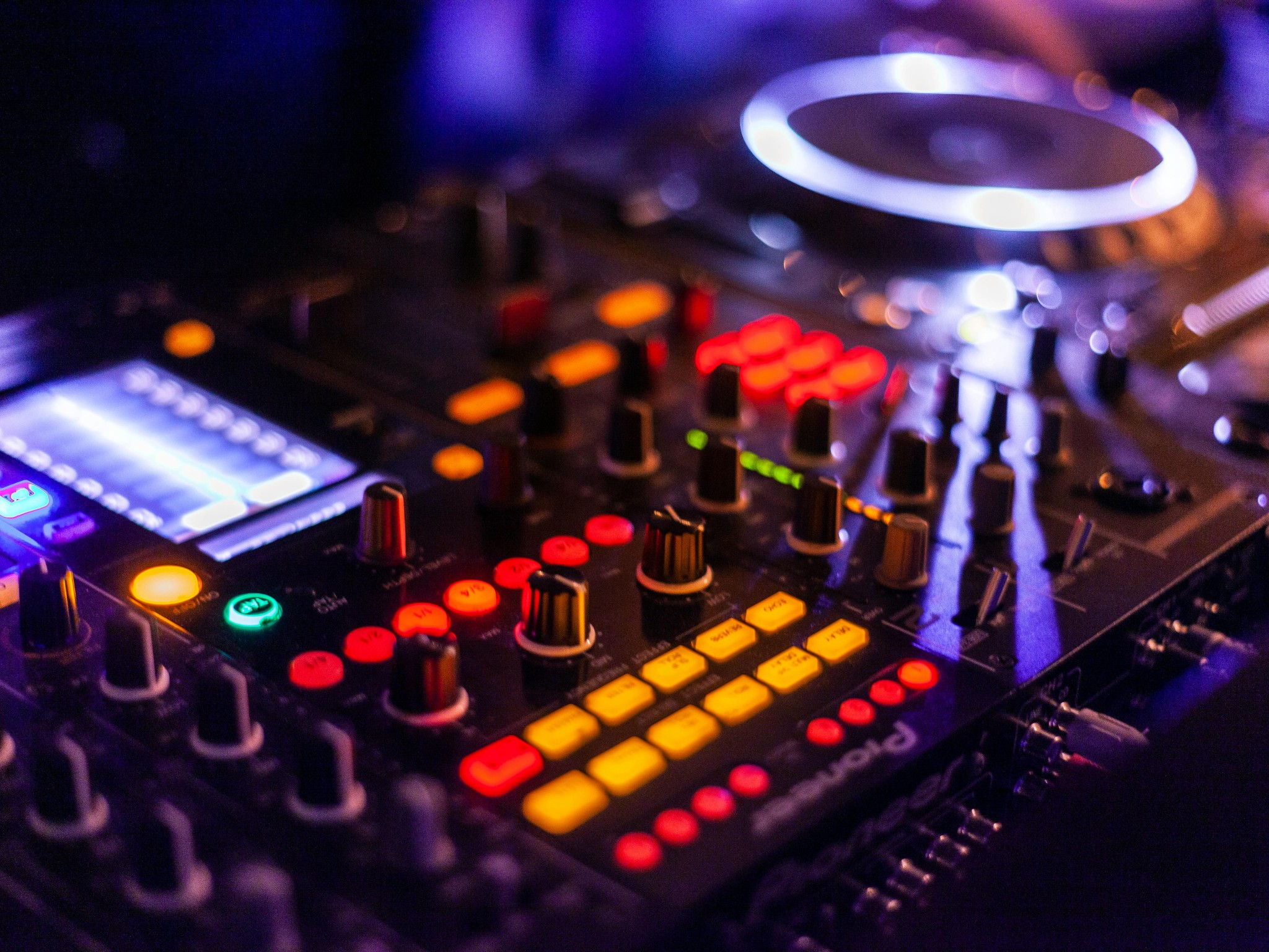 Lighted Dj Controller