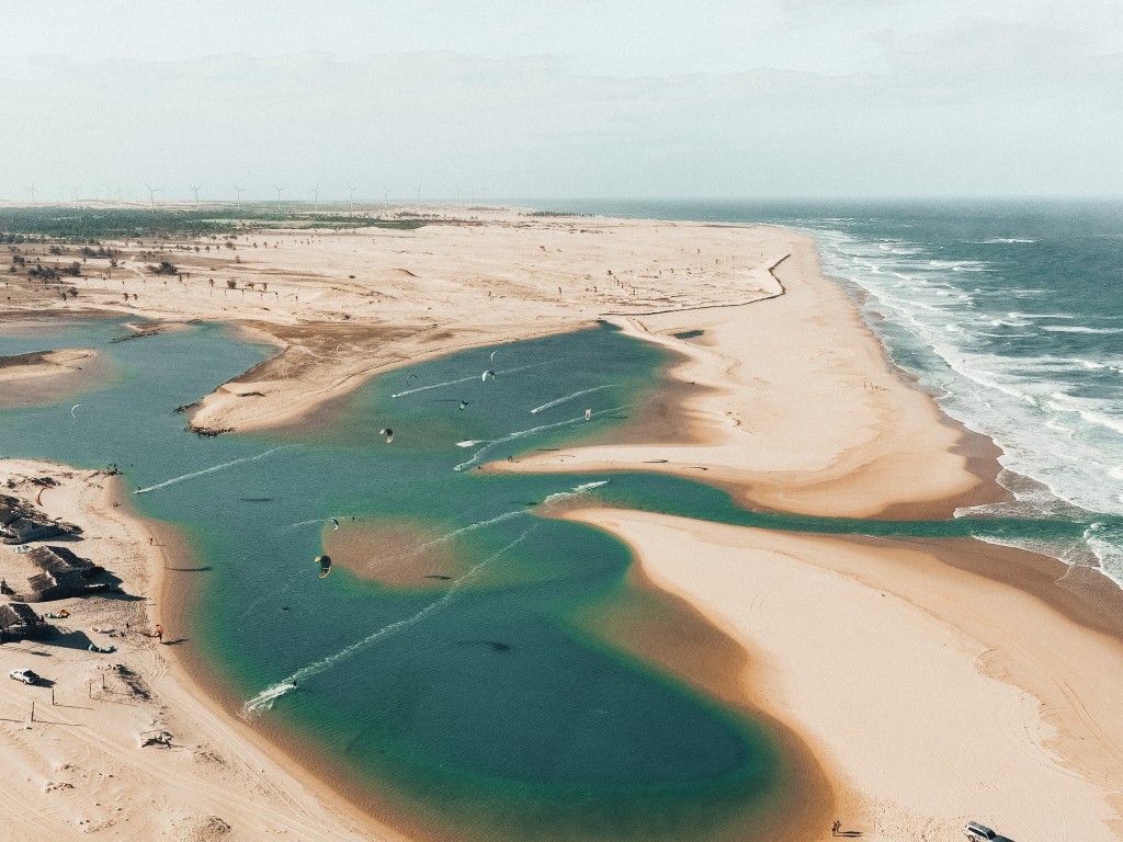 Aerial View of Beach