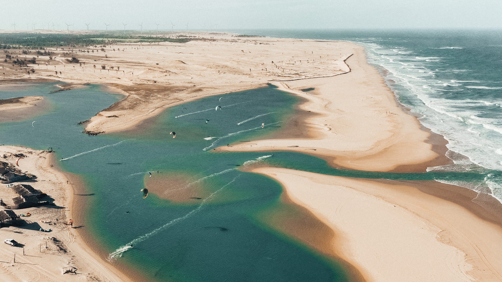 Aerial View of Beach