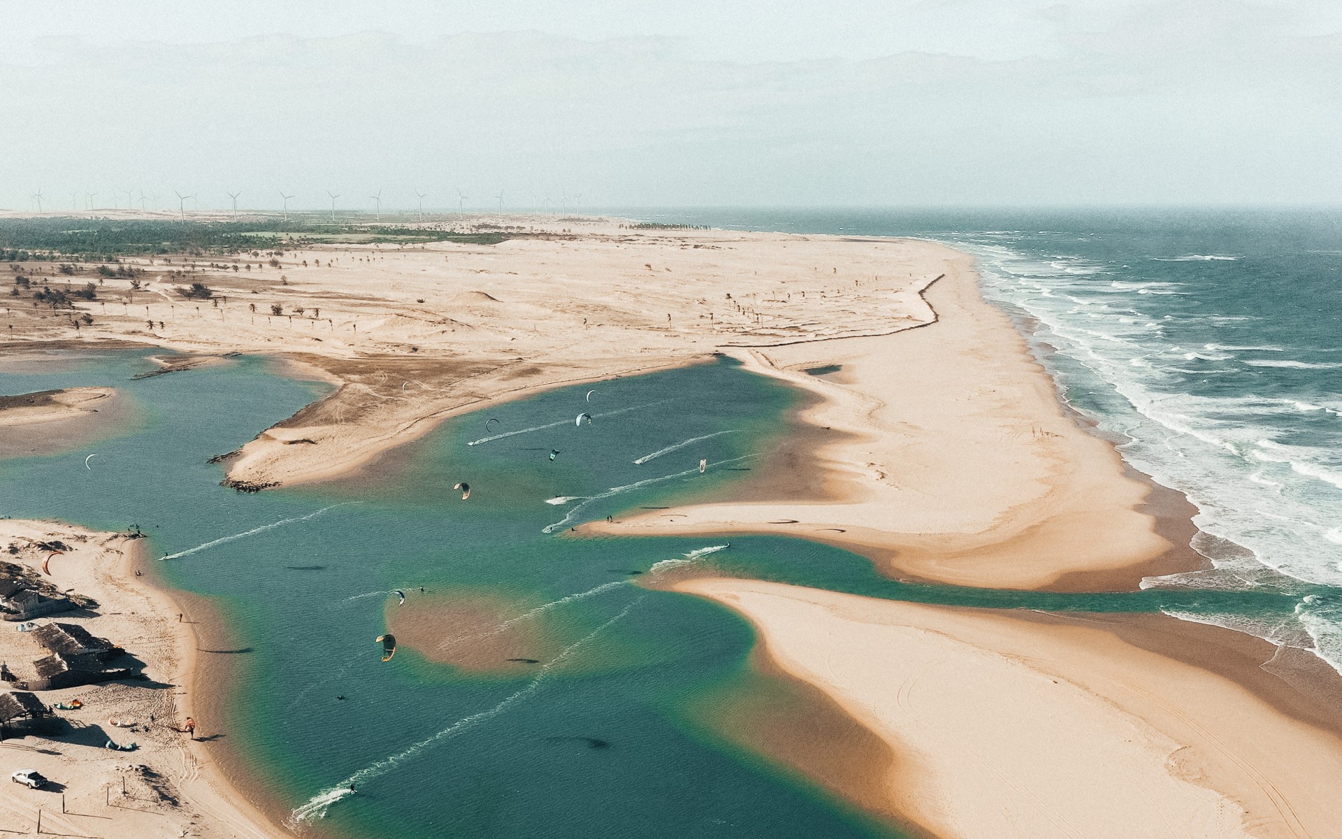 Aerial View of Beach