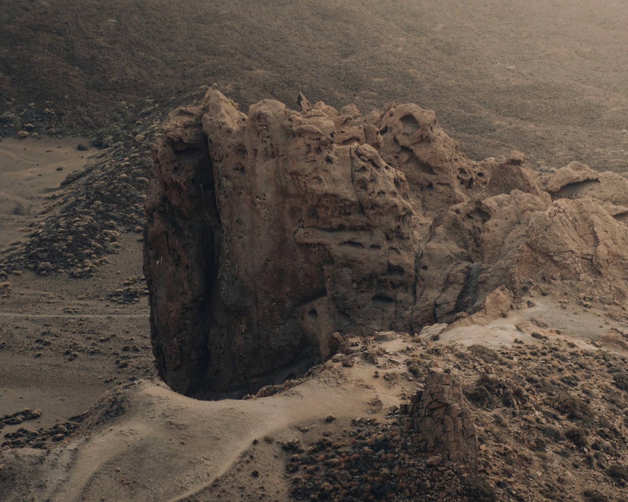Landscape with Rock Formation