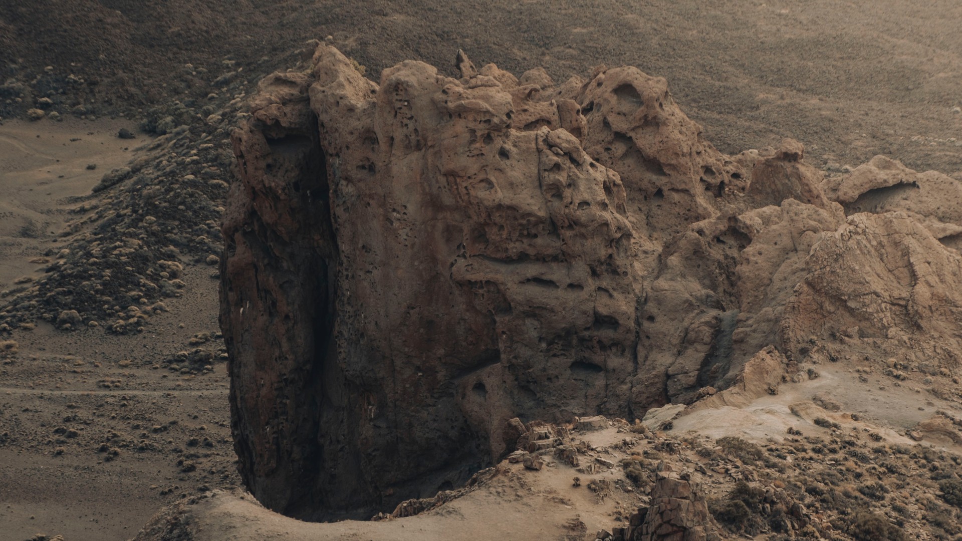 Landscape with Rock Formation