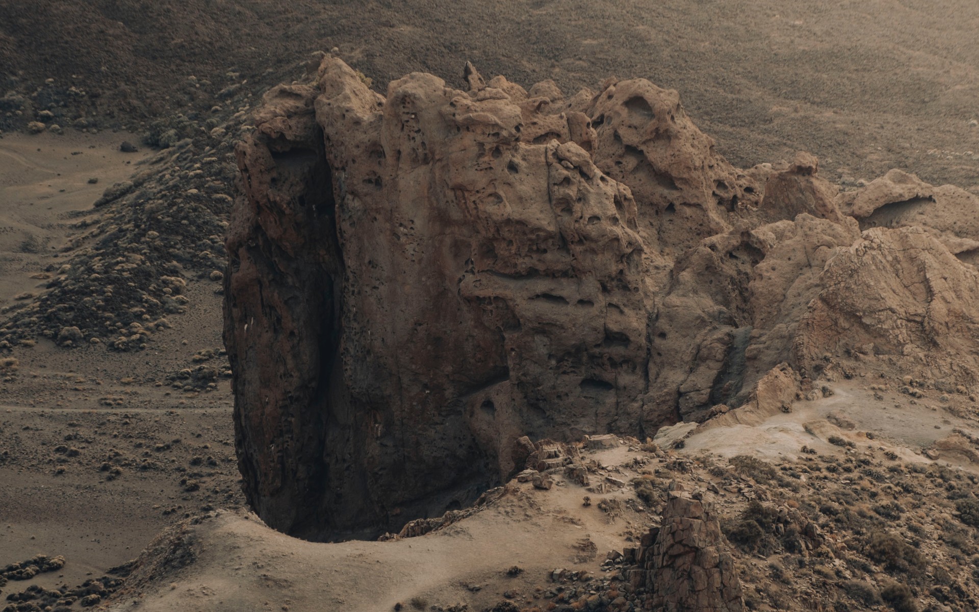Landscape with Rock Formation