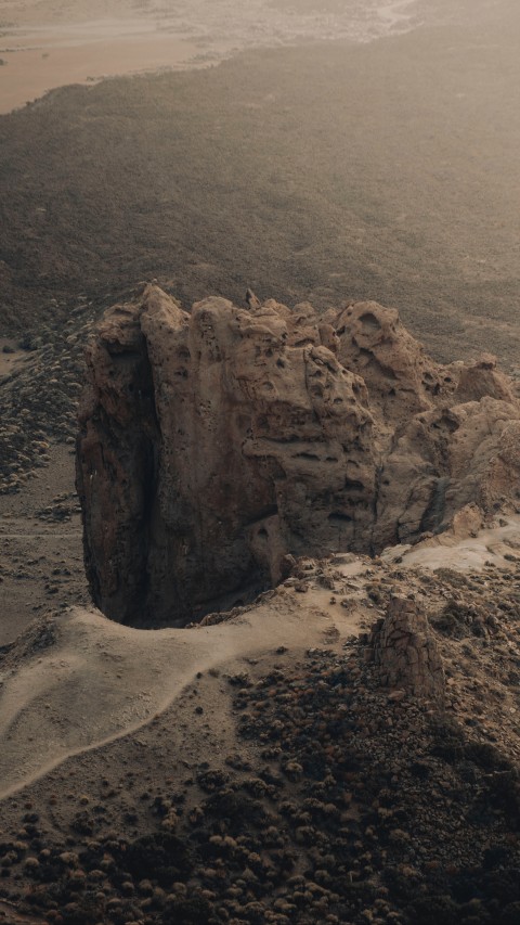 Landscape with Rock Formation