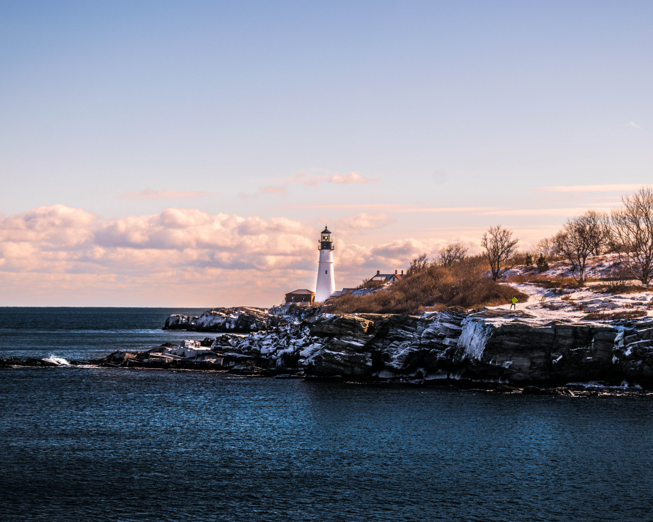 White Lighthouse