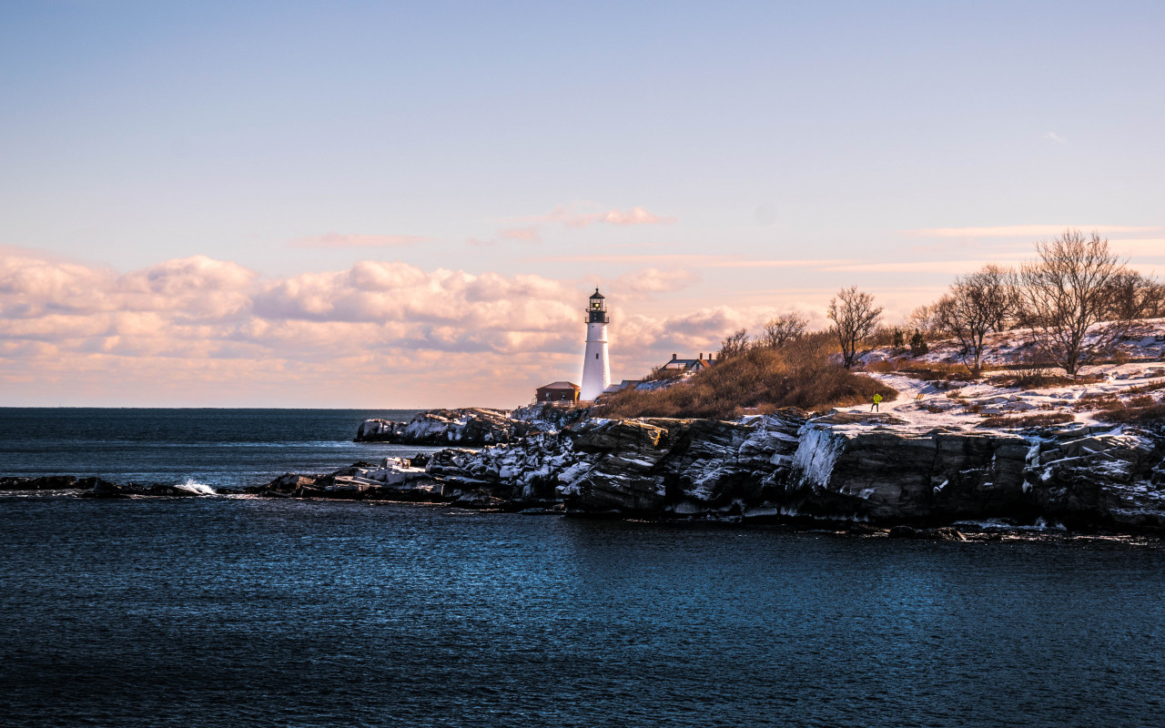 White Lighthouse