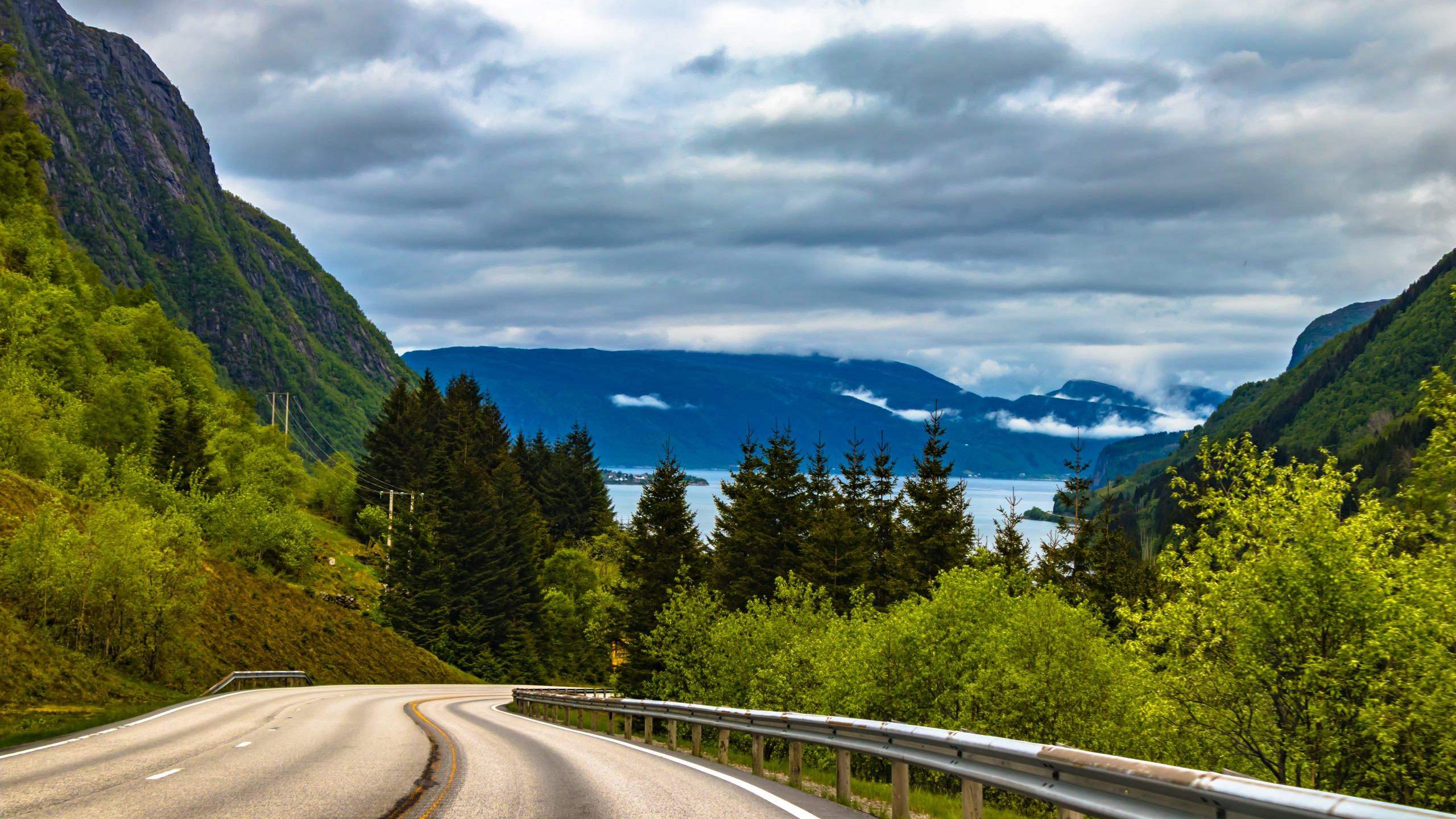 Road through the Mountains