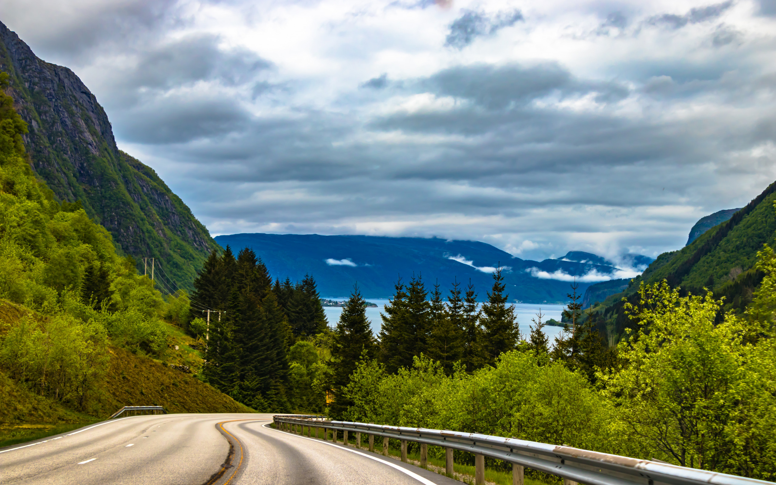 Road through the Mountains