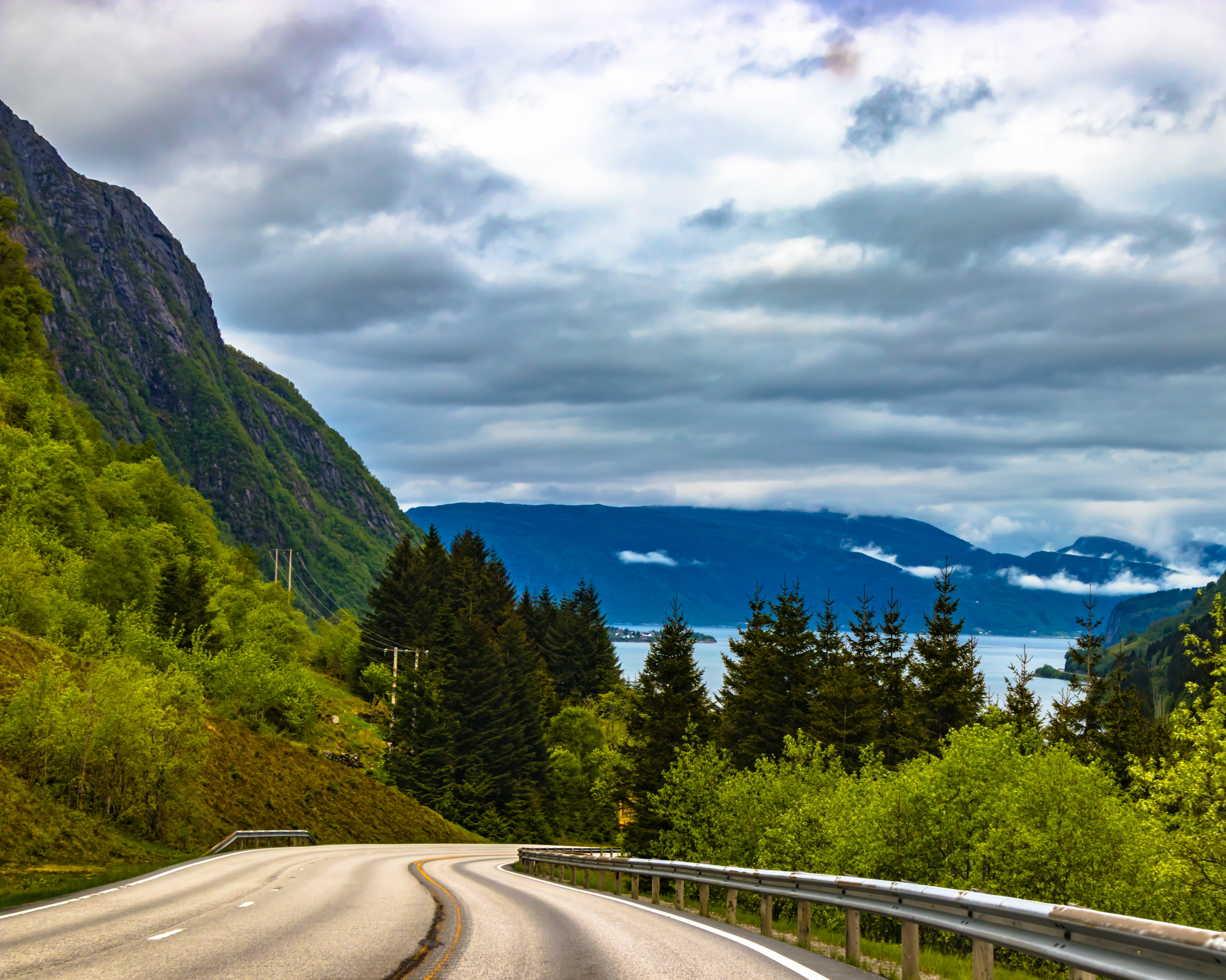 Road through the Mountains