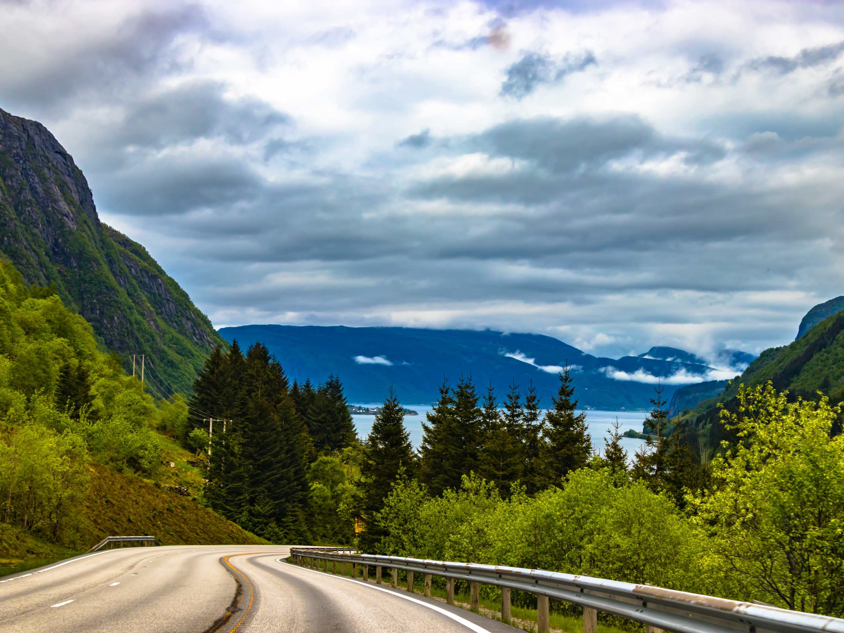 Road through the Mountains