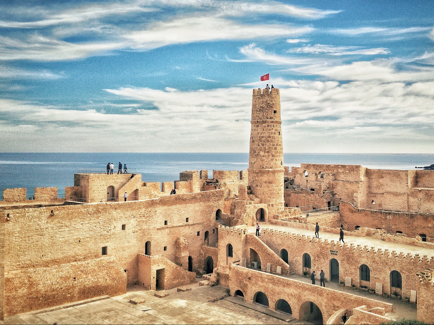 People Walking Near Tower