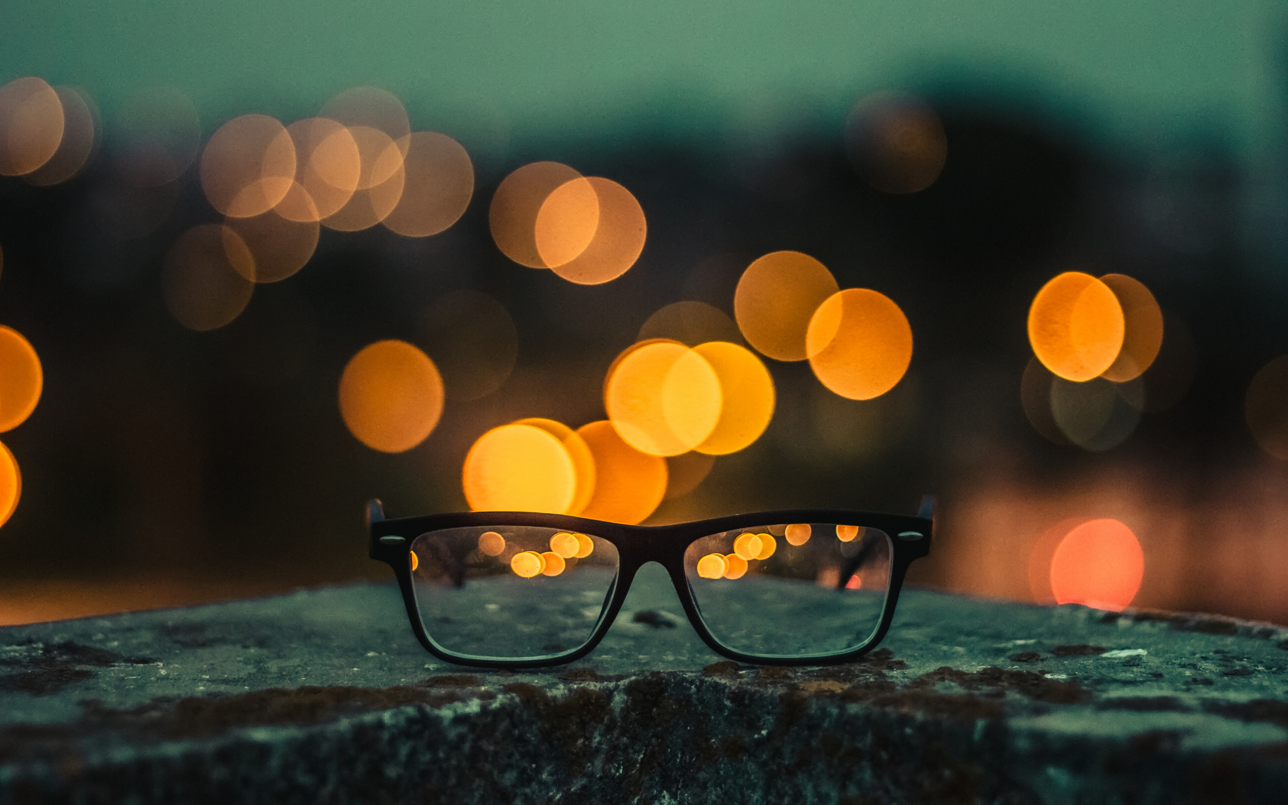 Black Framed Eyeglasses