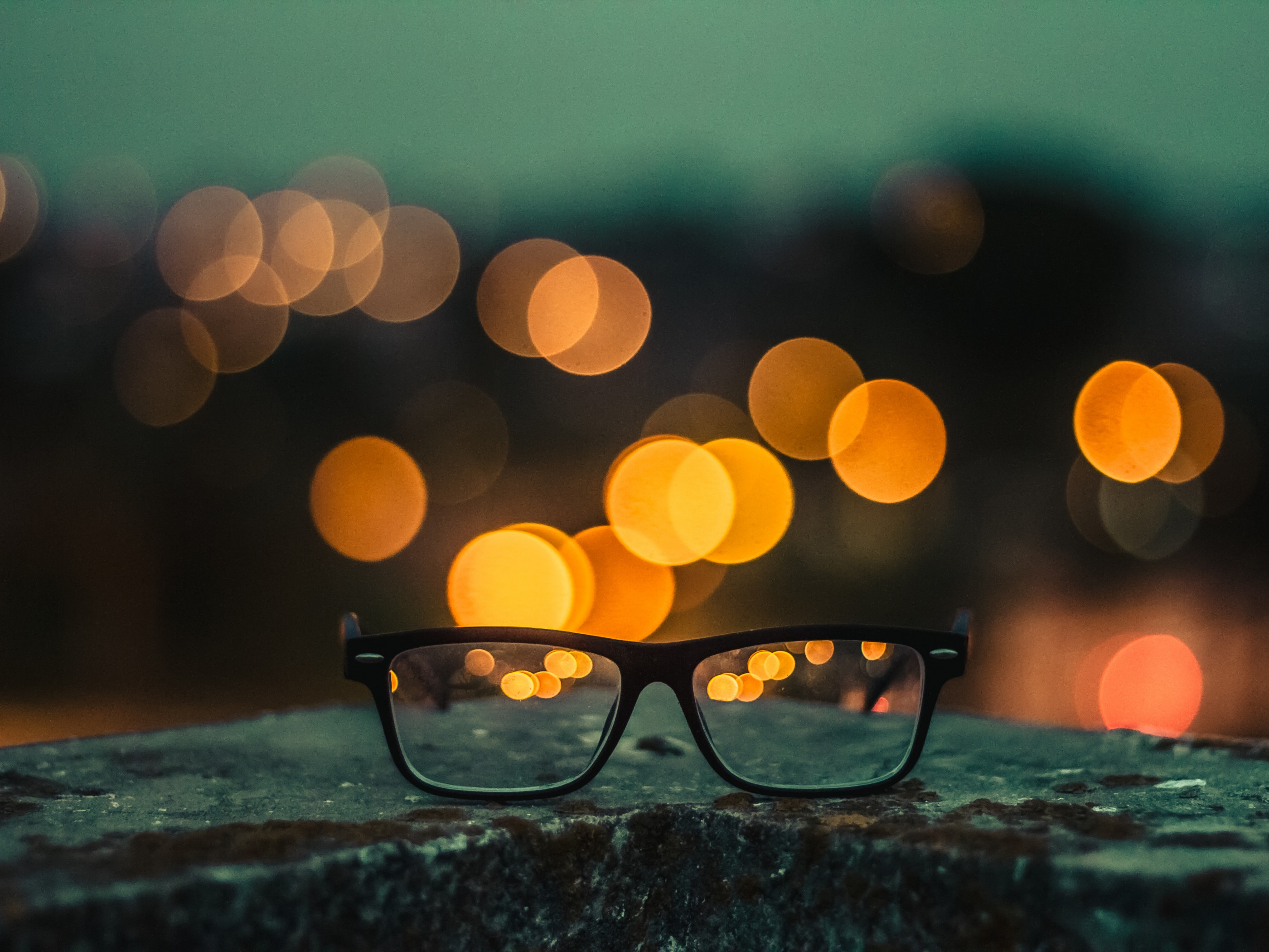 Black Framed Eyeglasses