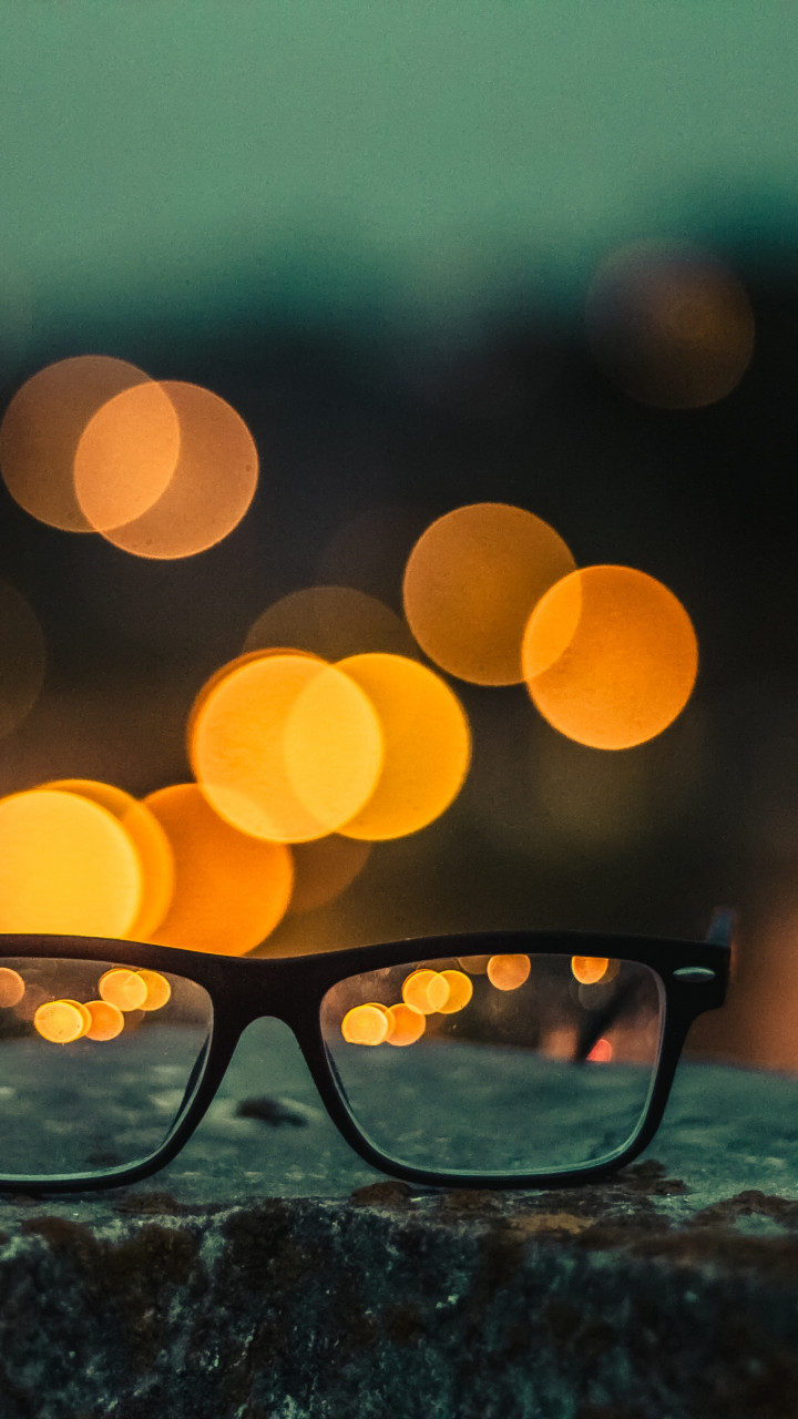 Black Framed Eyeglasses