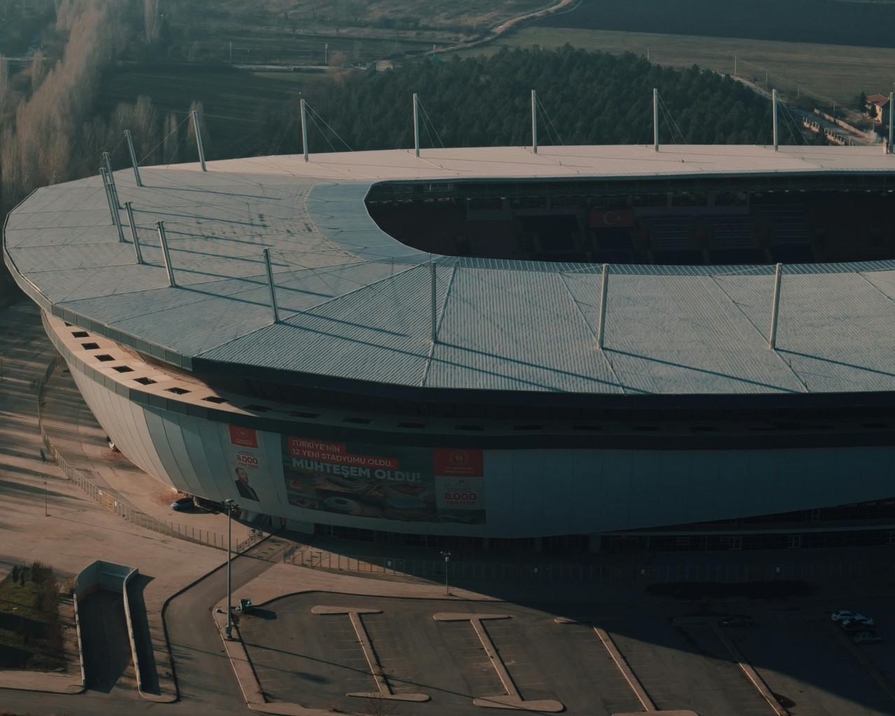Football Stadium in Turkey