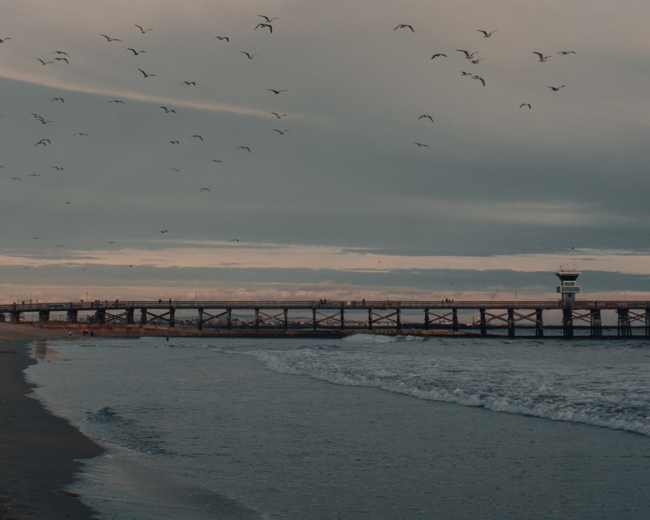 Long pier
