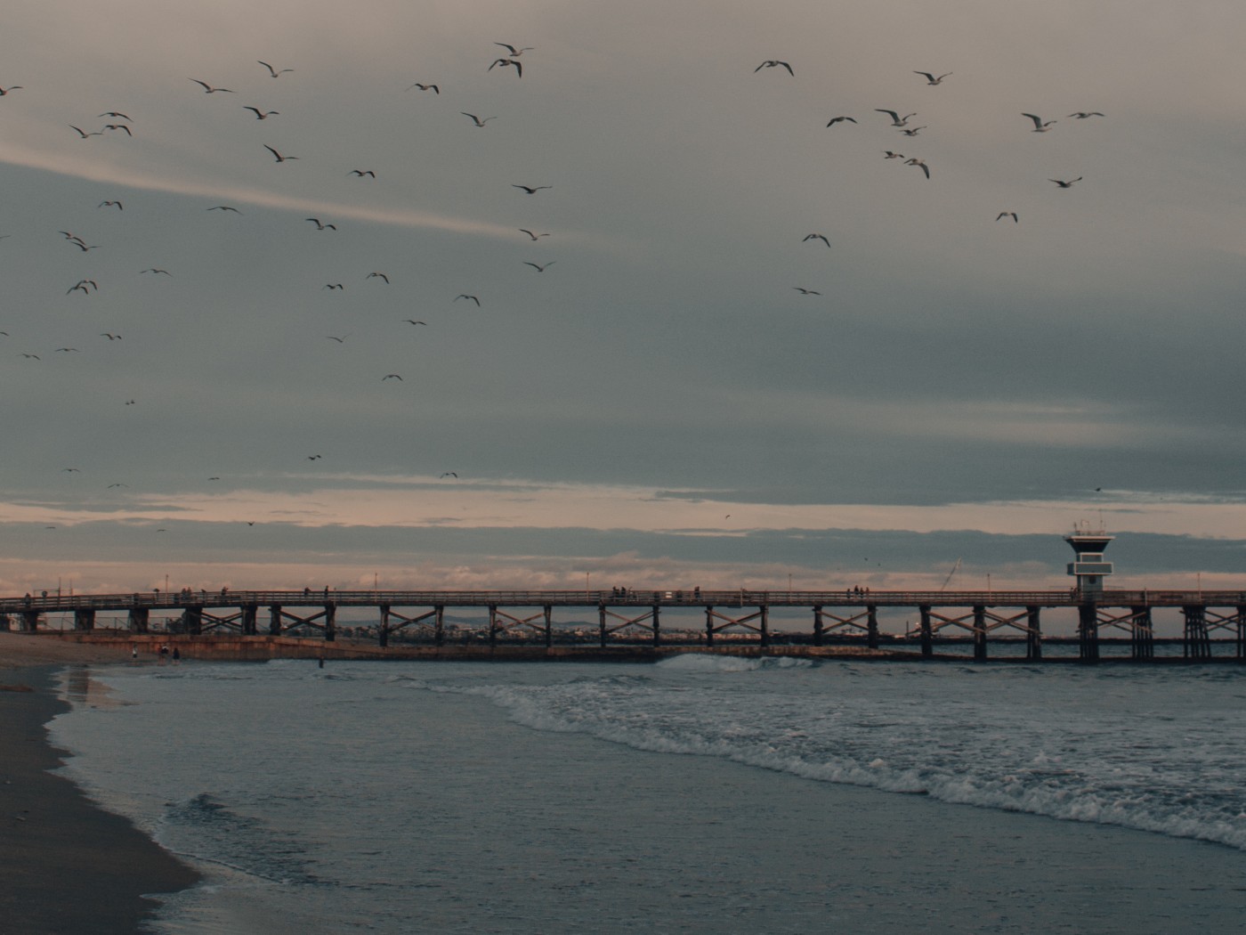 Long pier