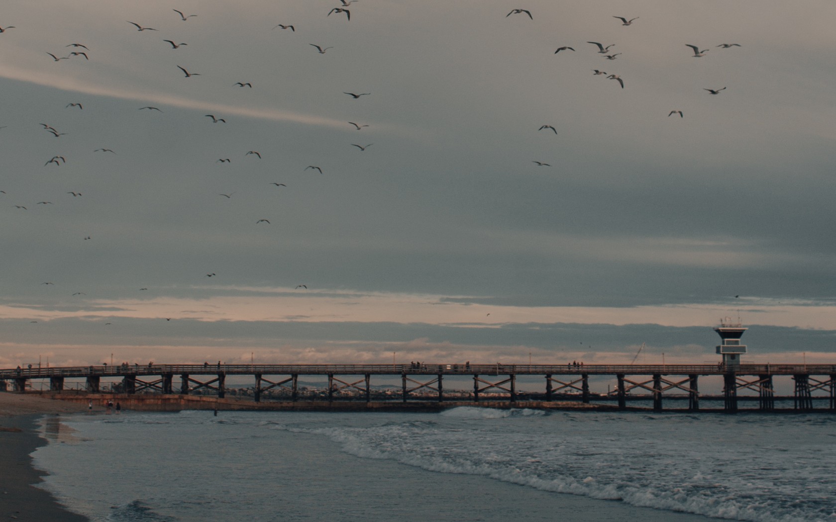 Long pier