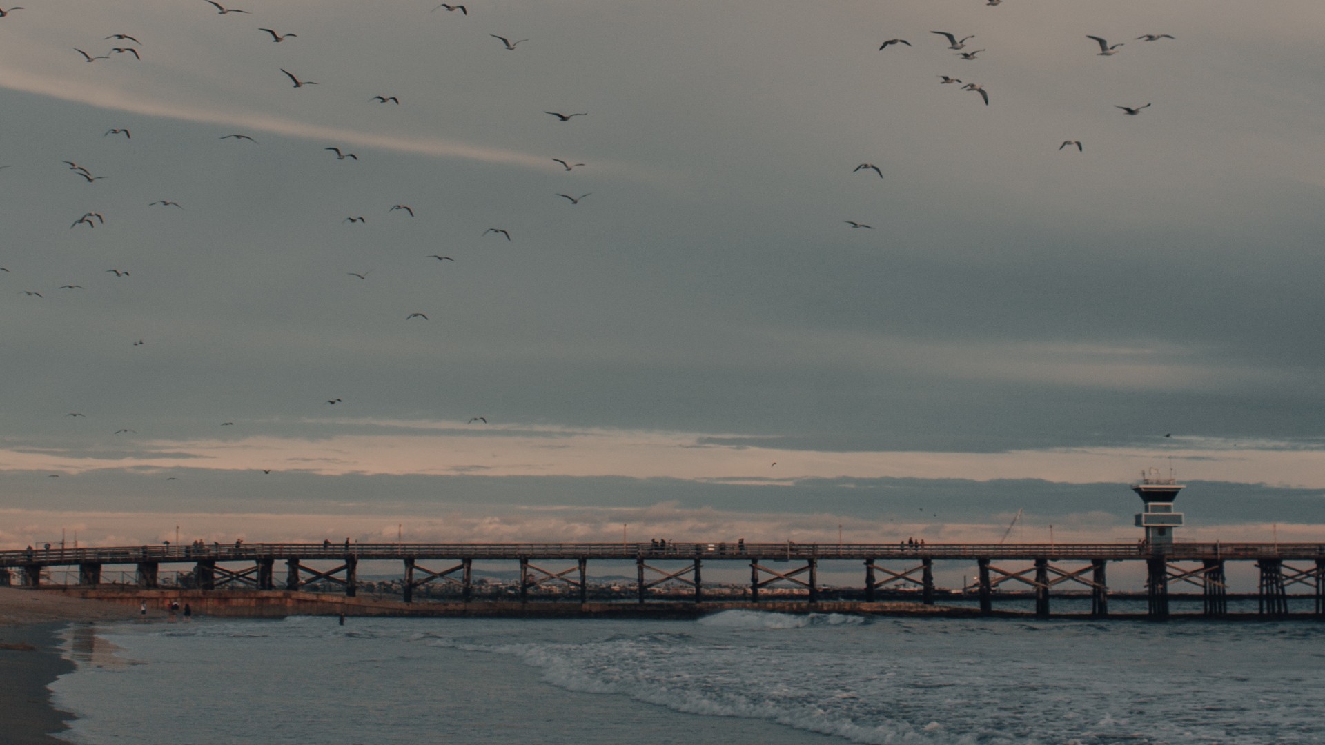 Long pier