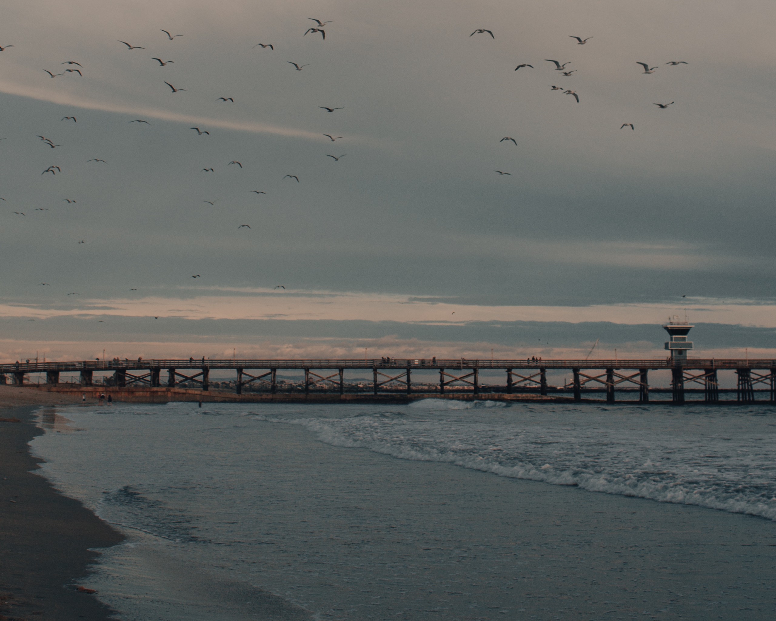 Long pier