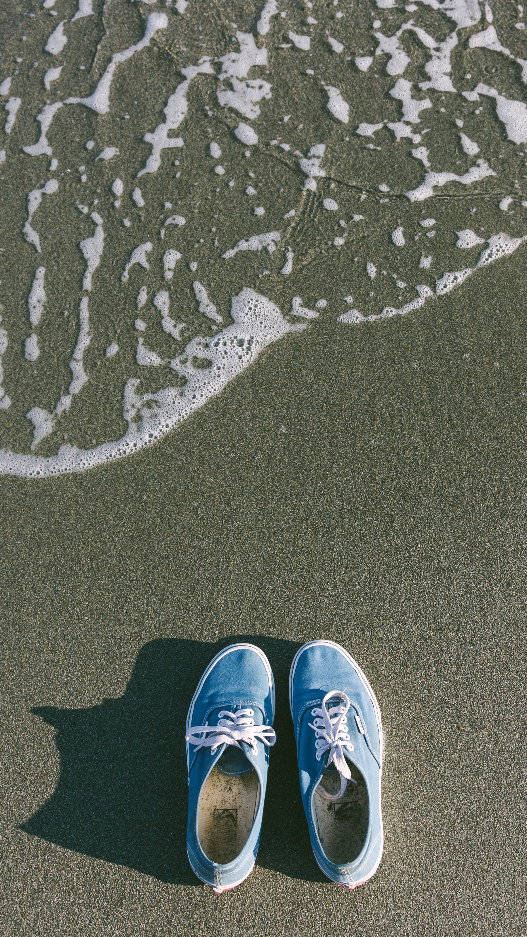 Shoes on the beach