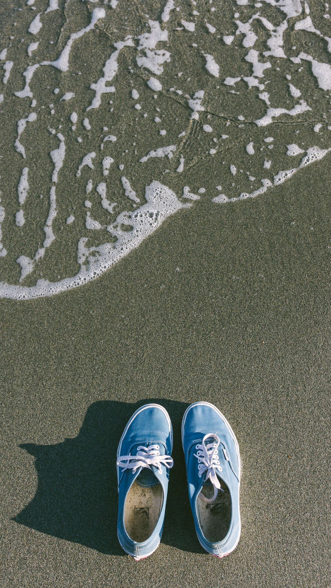 Shoes on the beach