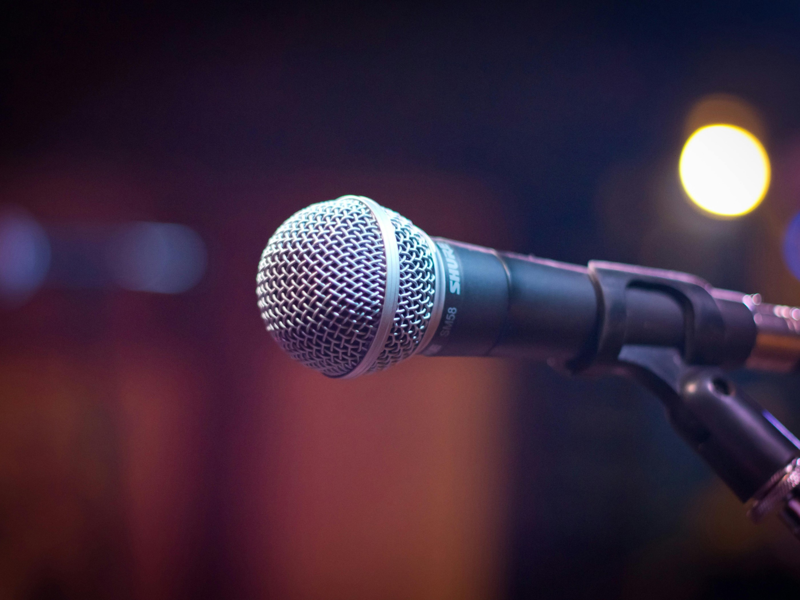 Black and Gray Microphone