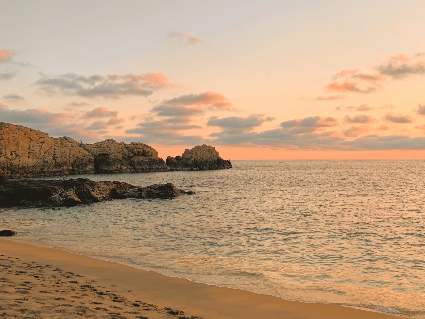 Sea Shore during Sunset