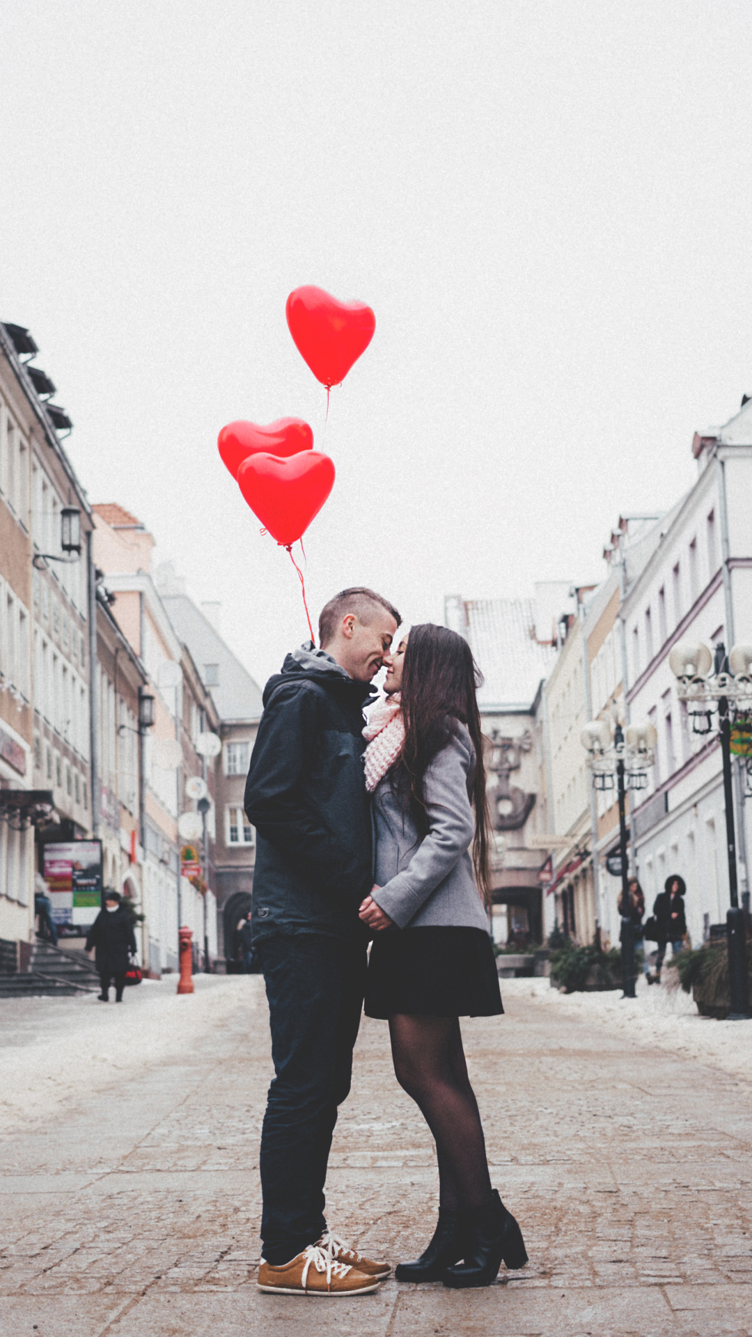 Couple on City Street