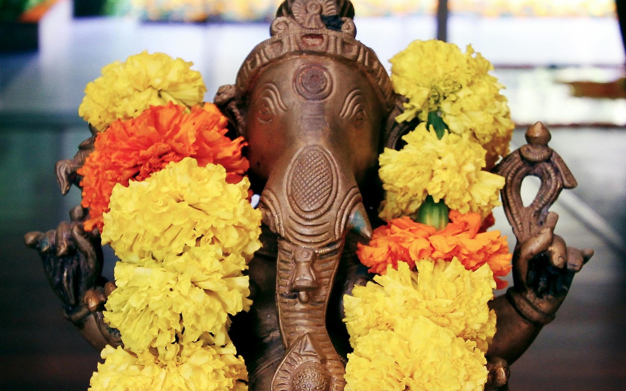Brown Lord Ganesha Figurine