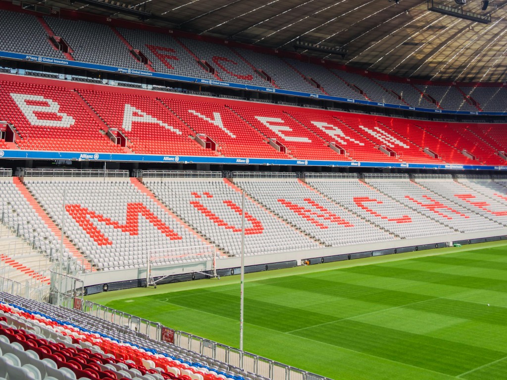 The Allianz Arena in Munich, Germany