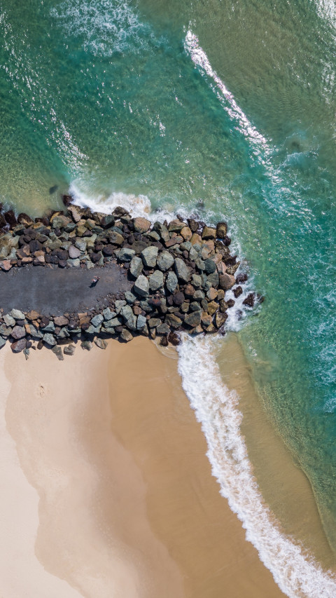 Ocean and Beach Sand