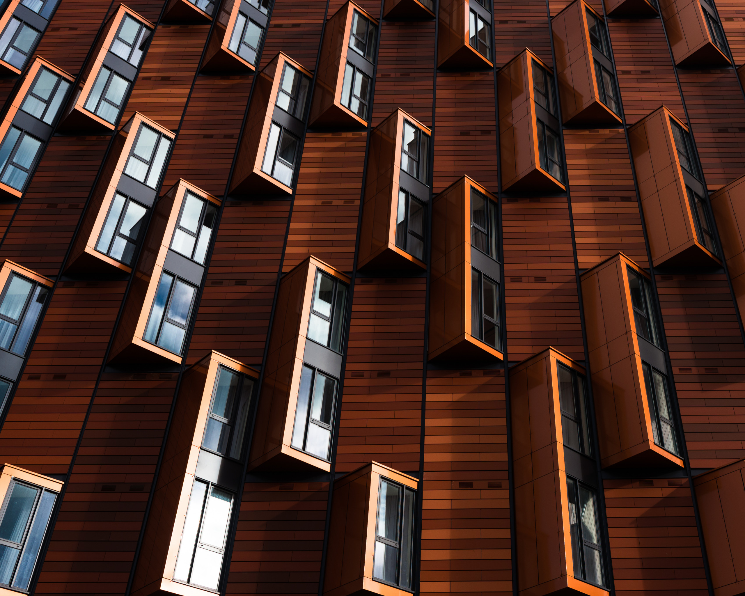 Abstract Apartment Building