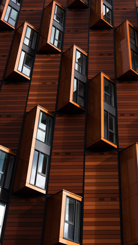 Abstract Apartment Building
