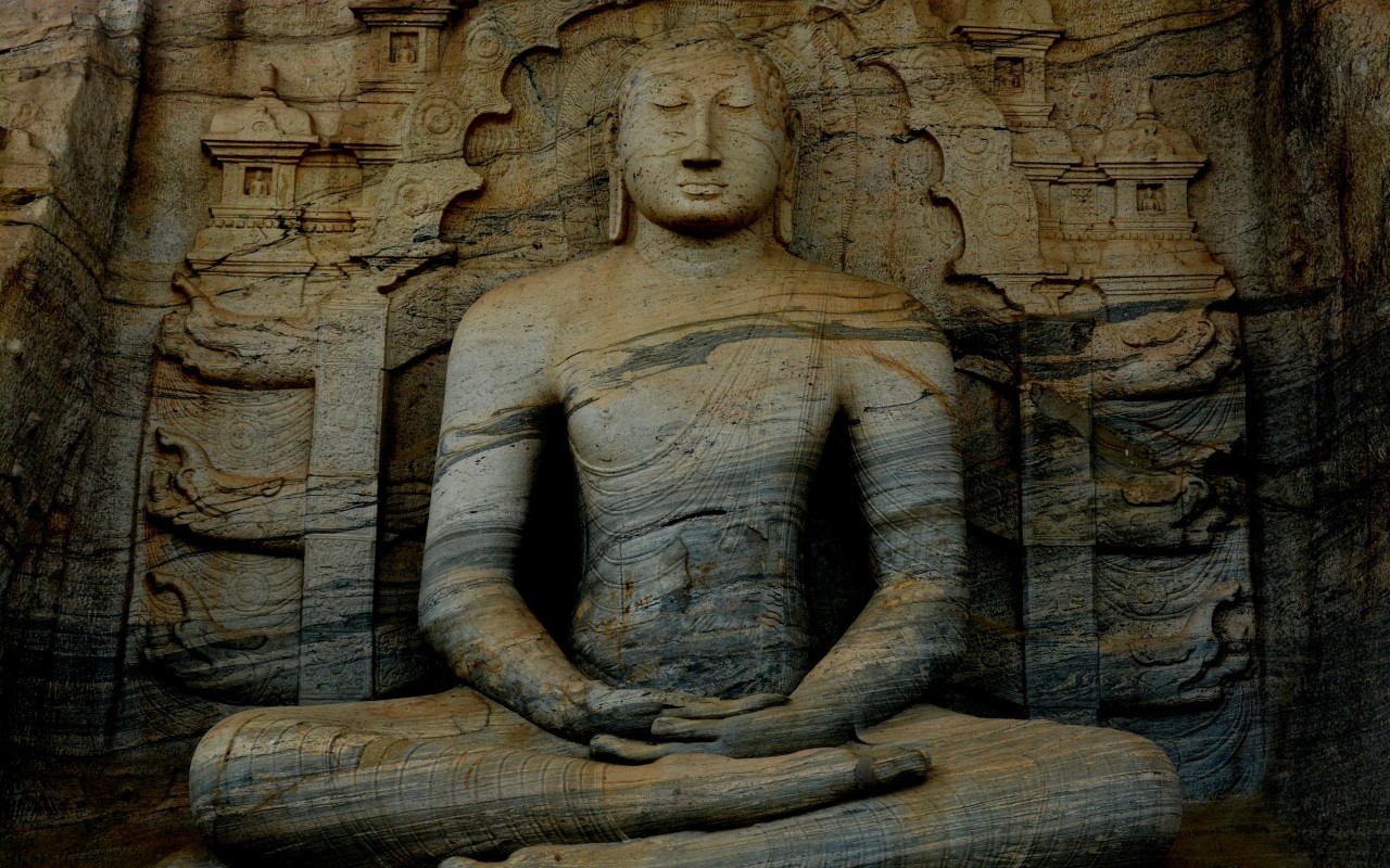 Meditating Buddha Statue