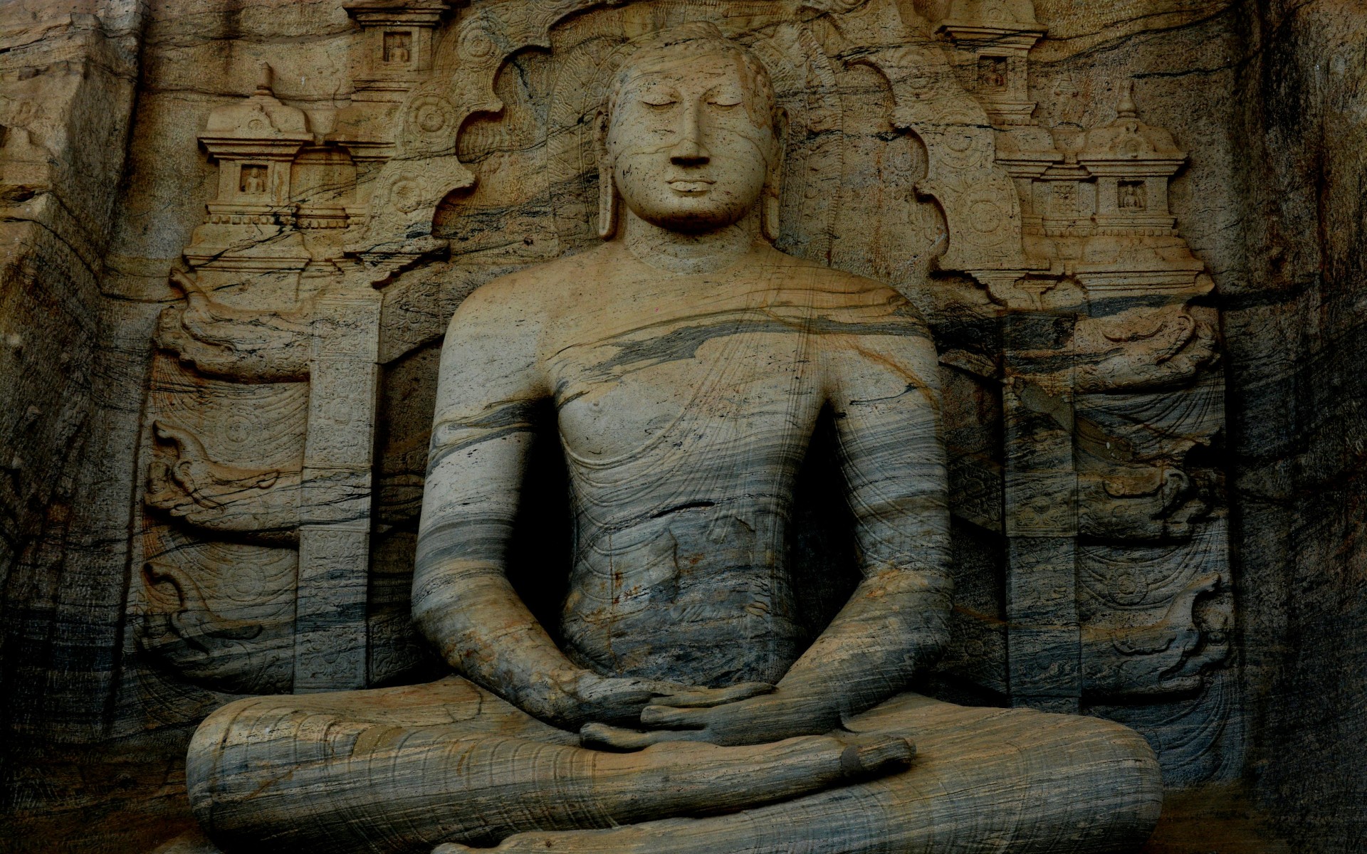Meditating Buddha Statue