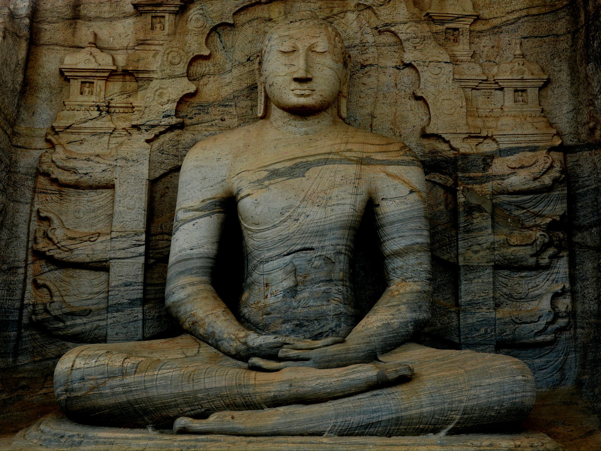 Meditating Buddha Statue